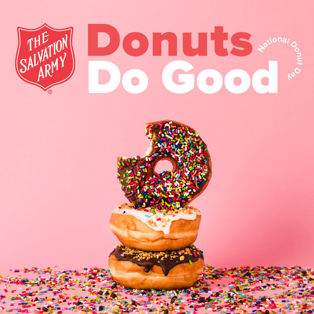 Donuts Do Good campaign graphic